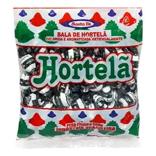 Bala Dura Santa Fe Hortelã Com Açúcar Sem Glúten 600 G 120 U