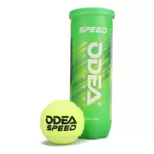 Tarro Pelotas De Tenis Odea Speed. 3 Pelotas Tennis.