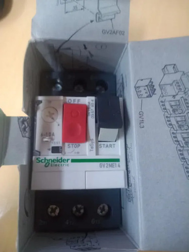 Disjuntor Motor Tripolar 6-10a 100ka Gv2me14 Schneider