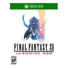 Final Fantasy Xii Zodiac Age Xbox - 25 Dígitos (envio Já)