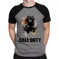 Camisa, Camiseta Game Call Of Duty Jogo Ps4 Moda Nerd