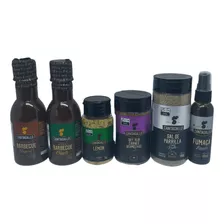 Kit Canta Gallo Dry Rub E Parrilla Netao Lemon Pepper,fumaça