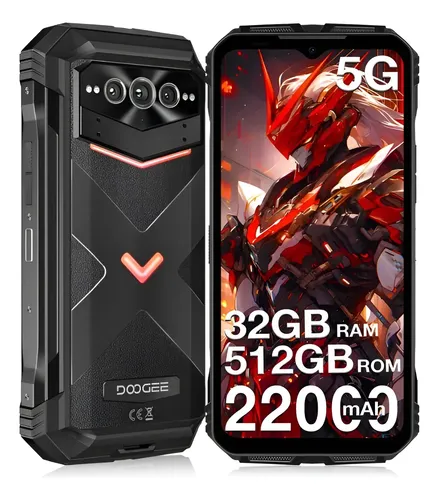 Celular Doogee V Max Pro(2025) Teléfono Resistente 5G, 22000