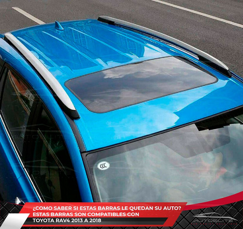 Barras Portaequipaje Laterales Toyota Rav4 2013 16 17 2018 Foto 5