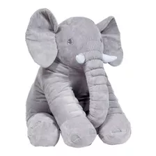 Almofada Elefante Gigante Cinza Buba