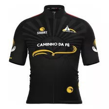 Camisa Ciclismo Sodbike Caminho Da Fé - Preta