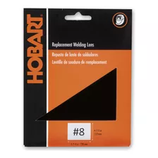 Hobart 770219 Soldadores Weld-it Lente Sombreada, Sombra 8, 