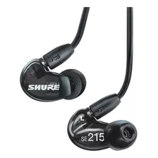 Auriculares In Ear Shure Se215k Intraurales Monitoreo Pro Cu Color Negro