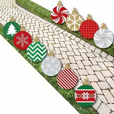 Decoraciones Navideñas Para Exteriores 10 Esferas Grandes