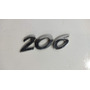 Emblema Nombre Peugeot 206 Xs 01-09 1.6