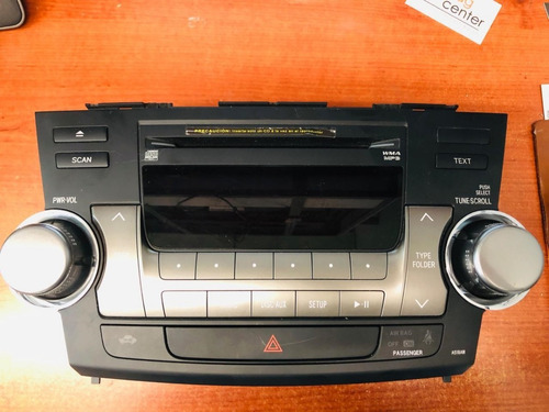 Radio Estereo Original De Toyota Highlander 08-13 Foto 2