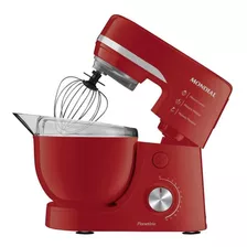 Batedeira Planetária Mondial 700w Bp-01p-r Vermelho - 127v