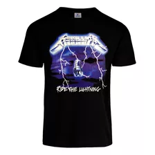 Playera Metallica Ride The Lightning Album 84