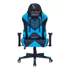 Silla Gamer Profesional Warrior Color Azul