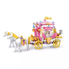 Blocos Carruagem Princesa Woma Toys 435 Peças