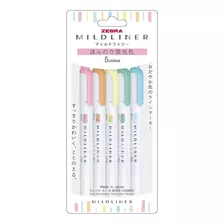 Zebra Mildliner Wkt7-5c-n Highlighter, Slightly Fluoresce...