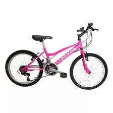 Bicicleta Niña Rin 20 Con Cambios Color Rosa