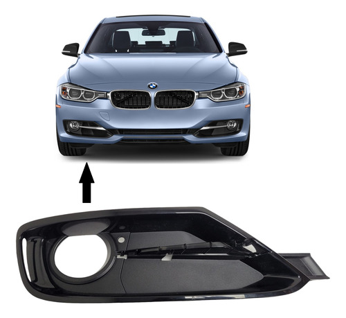 Bisel Neblinero Derecho Bmw Serie 3 F30 11-19 51117300738 Foto 5