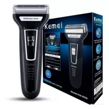 Barbeador Elétrico 3 In 1 Kemei Km 6558 Corta Cabelo Barba