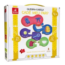 Cadê Meu Par Brinquedo Educativo E Pedagógico