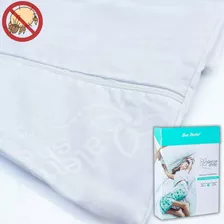 Capa Antiácaro Travesseiro Super Soft Algodão - Alergoshop Cor Branco Liso