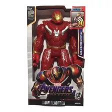 Boneco Hulkbuster Homem De Ferro Articulado 30 Cm Vingadores