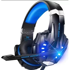 Audífonos Gamer Kotion Each G9000 Black Y Blue