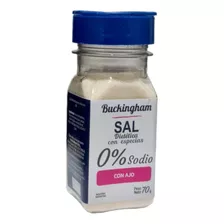Sal Dietetica Con Ajo X 70 Gr Buckingham