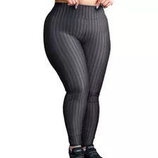 Calça Legging Plus Size Em Poliamida 3d G1 G2 G3 G4