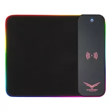 Mousepad De Tela Gamer Naceb Rgb Carga Inalámbrica Na-0926