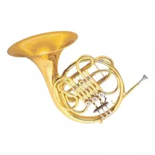 Corno Frances Lincoln Jyfh1901 French Horn C/ Estuche Color Dorado