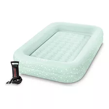 Intex Colchon Cama Inflable Viaje Para Niños Funda + Bomba