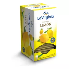 Té Limón La Virginia X20 Saquitos De 2g