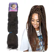 Cabelo Jumbo Tranças 230g Kanekalon Fibra Premium 2m