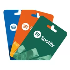 Tarjeta De Regalo Spotify Entrega Inmediata Gift Card 
