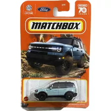 Matchbox 2022 Ford Bronco Sport Verde Claro 10/100 Año 2023