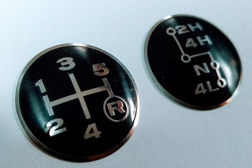 Foto de Daihatsu F20 Emblema Pera De Cambios (5) Set X2
