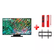 Tv Samsung Smart Tv 43qn90b Neo Qled 4k + Rack Brazo + Funda