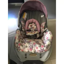 Silla Para Auto Carseat Graco Portabebe Con Base Como Nuevo