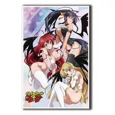 Póster De Anime Highschool Dxd, 11 X 17 Pulgadas, Impr...