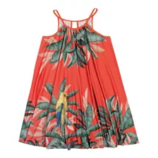 Vestido Infantil Moda Verão Nanai Meia Malha