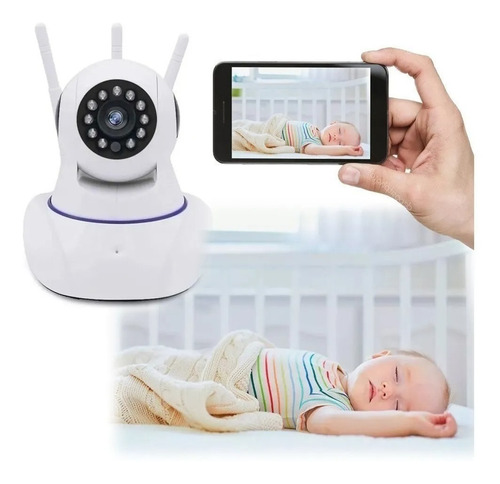 Monitor Cámara De Bebé Wifi Y Visión Nocturna 3a