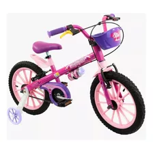 Bicicleta Topgirls Rodado 16- Con Canasto- Disney Original-