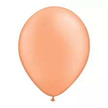 Balão Aniversário Qualatex Sensacional 12 Polegadas 15und Cor Laranja/neón
