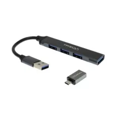 Hub Usb Con Adaptador Tipo C Usb 3.0 Diginet