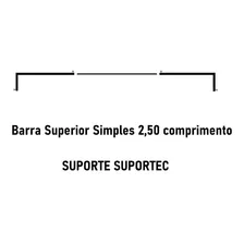 Suporte Para Festa Estrutura Barra Superior 2,50 Suportec