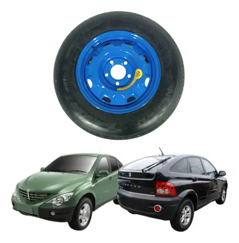 Roda Estepe Pneu 175 90 Aro 16 Ssangyong Actyon