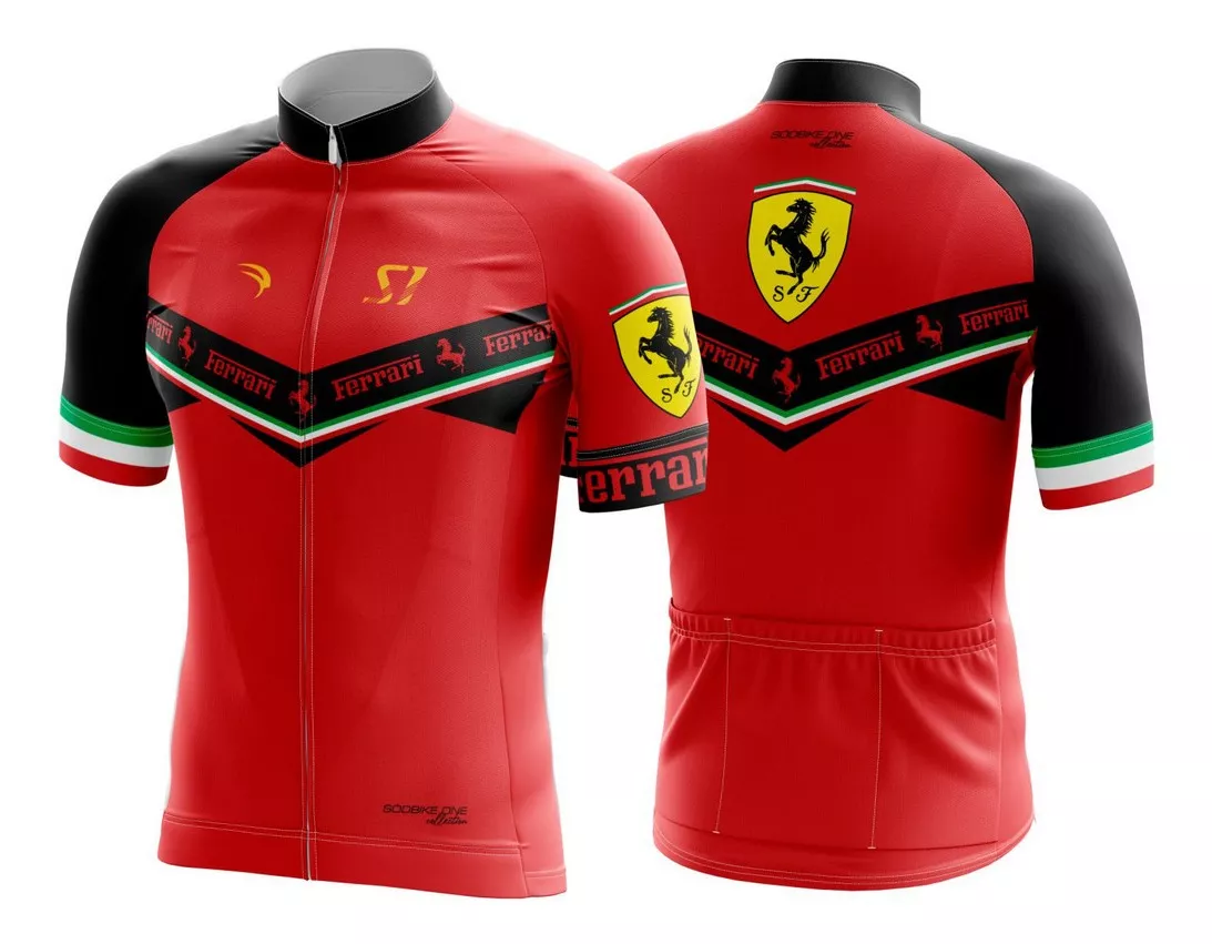 Camisa Ciclismo Sódbike S1 - Ferrari