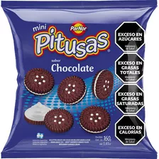 Galletitas Pitusa Chocolate X160 Grms *golosinas Del Sur*