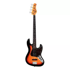 Contra Baixo Eletrico Tagima Jazz Bass 4 Cordas Tw73 Sunburst